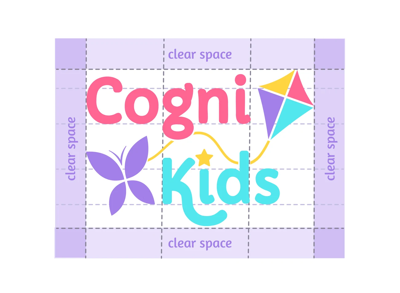 CogniKids — Construcción del logo 1