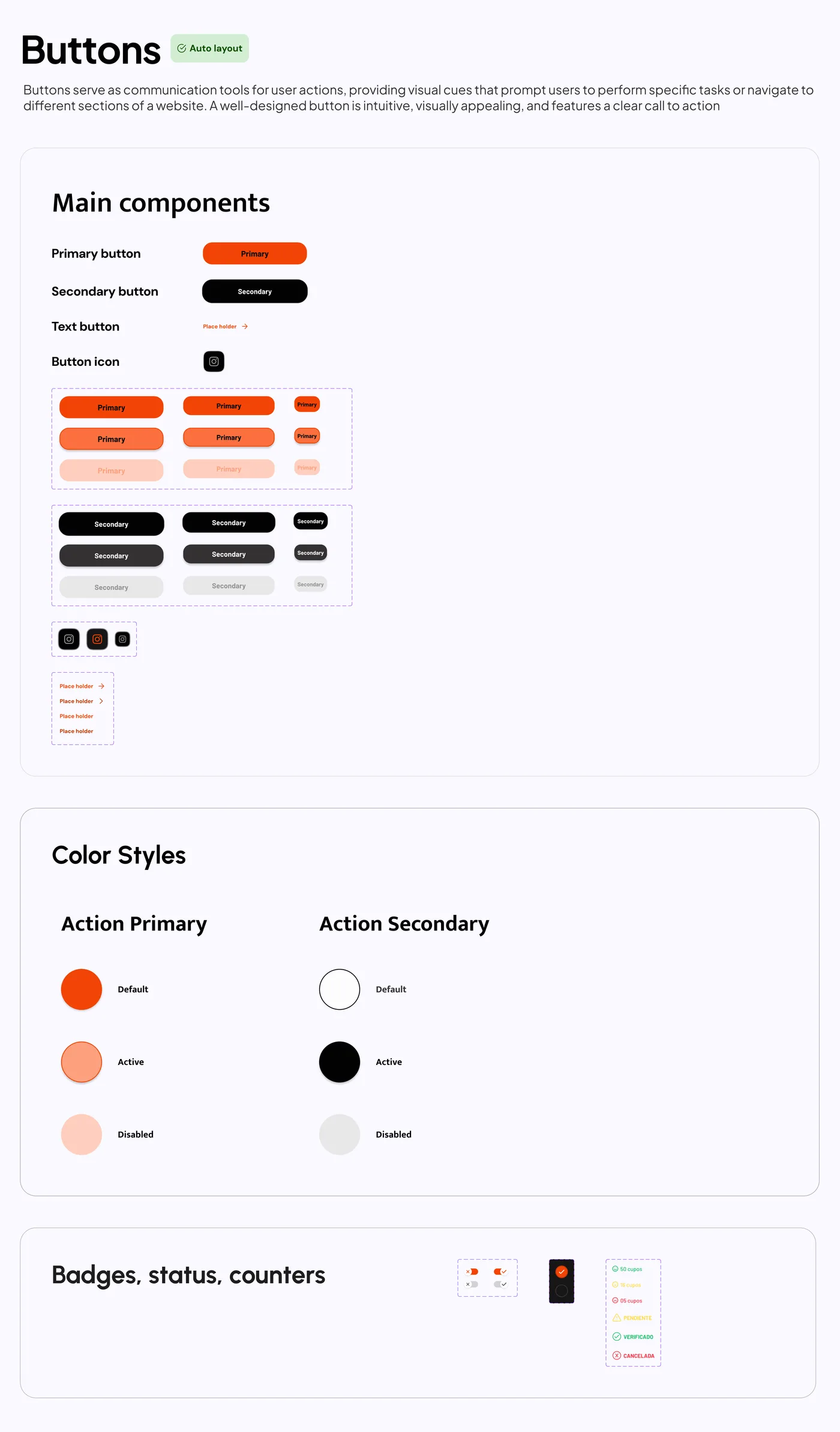 Bolt Gym — Sistema de diseño — 3