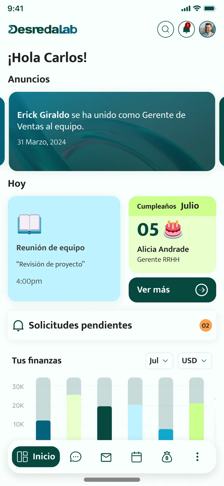 DesredaLab — App para empleados — 3