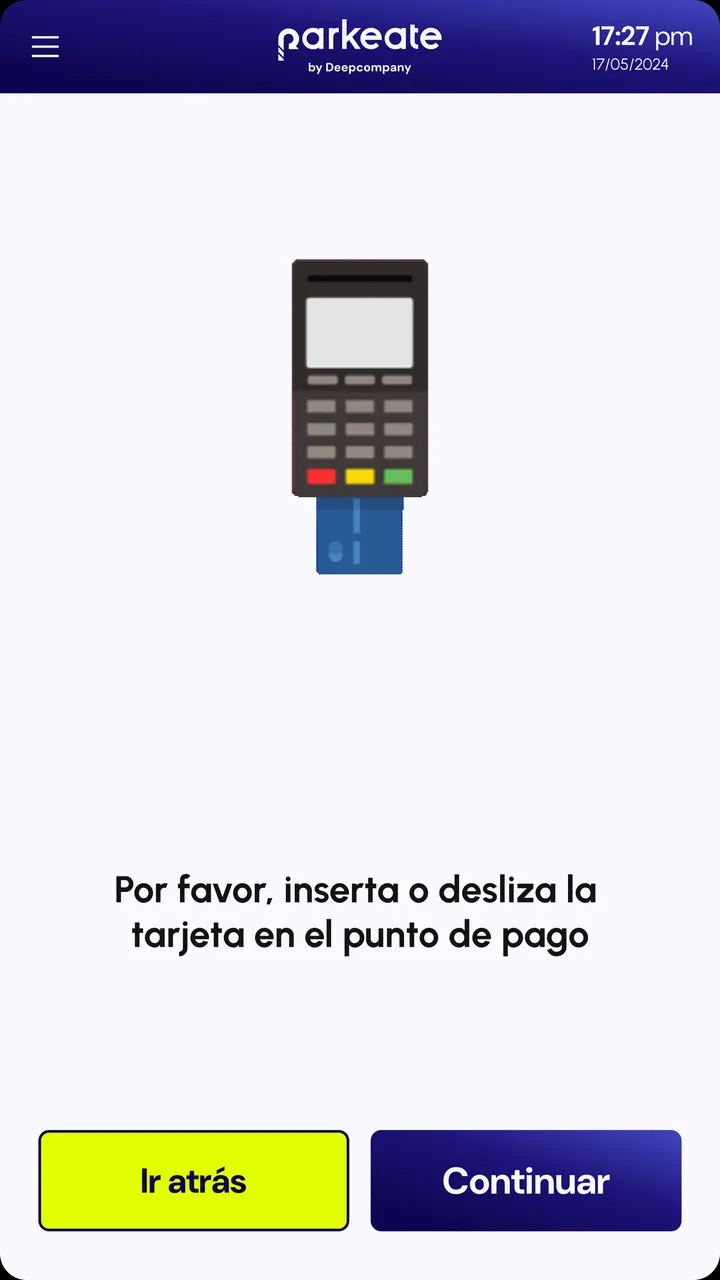 Parkeate — Kiosco de autoservicio — 3