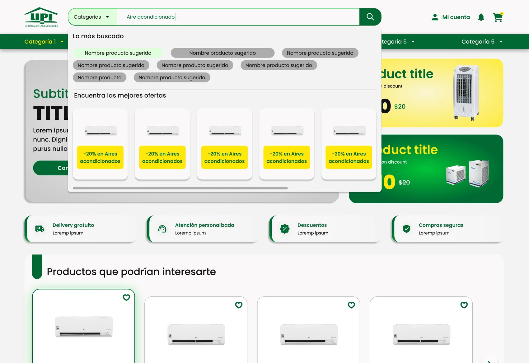Tiendas UPI — 2